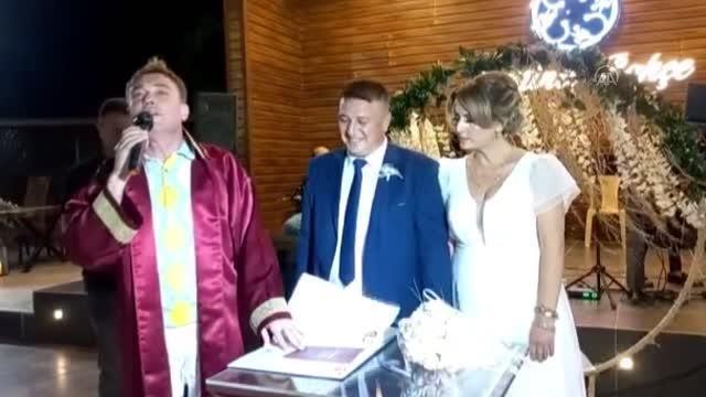 İzmir haberleri | AK Parti Ödemiş İlçe Başkanı Şen, dünya evine girdi