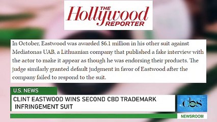 Clint Eastwood Wins Second CBD Trademark Infringement Suit