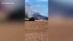 Fire takes over field in Sevenoaks