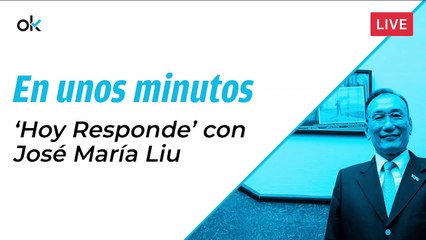 'HOY RESPONDE'... con José María Liu, Embajador de Taiwán en España