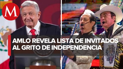 Los Tigres del Norte participarán en festejos del 15 de septiembre, anuncia AMLO