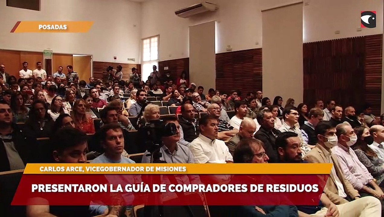 Presentaron la guía de compradores de residuos