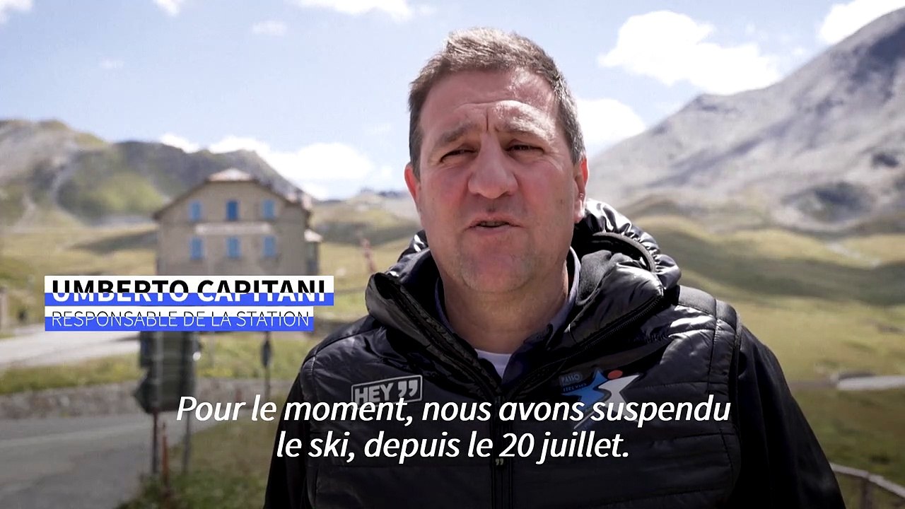 Italie: plus de ski au glacier Stelvio après la canicule