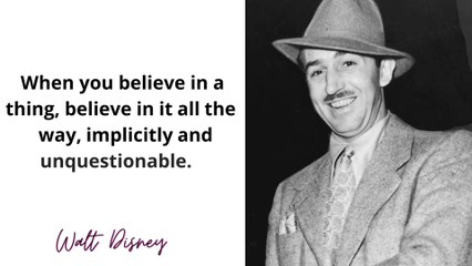 Walt Disney Quotes