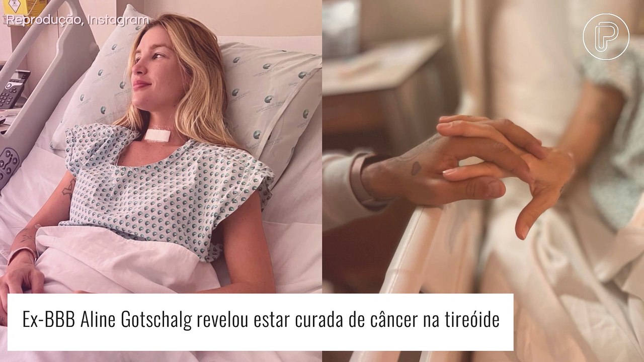 Ex-BBB Aline Gotschalg expõe diagnóstico de câncer maligno: 'Dias difíceis por aqui'