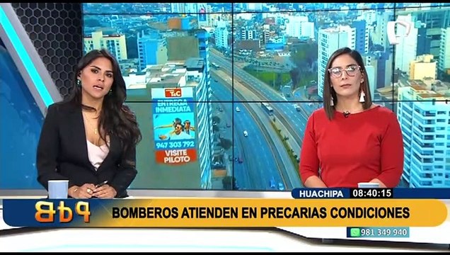 Duermen hasta en contenedores: bomberos de Huachipa trabajan en condiciones precarias