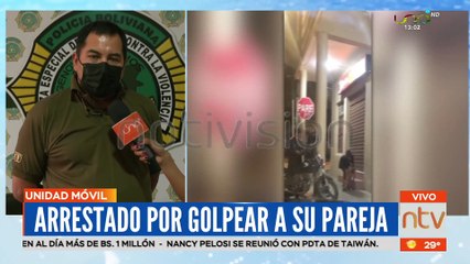 Arrestan a hombre por golpear a su pareja