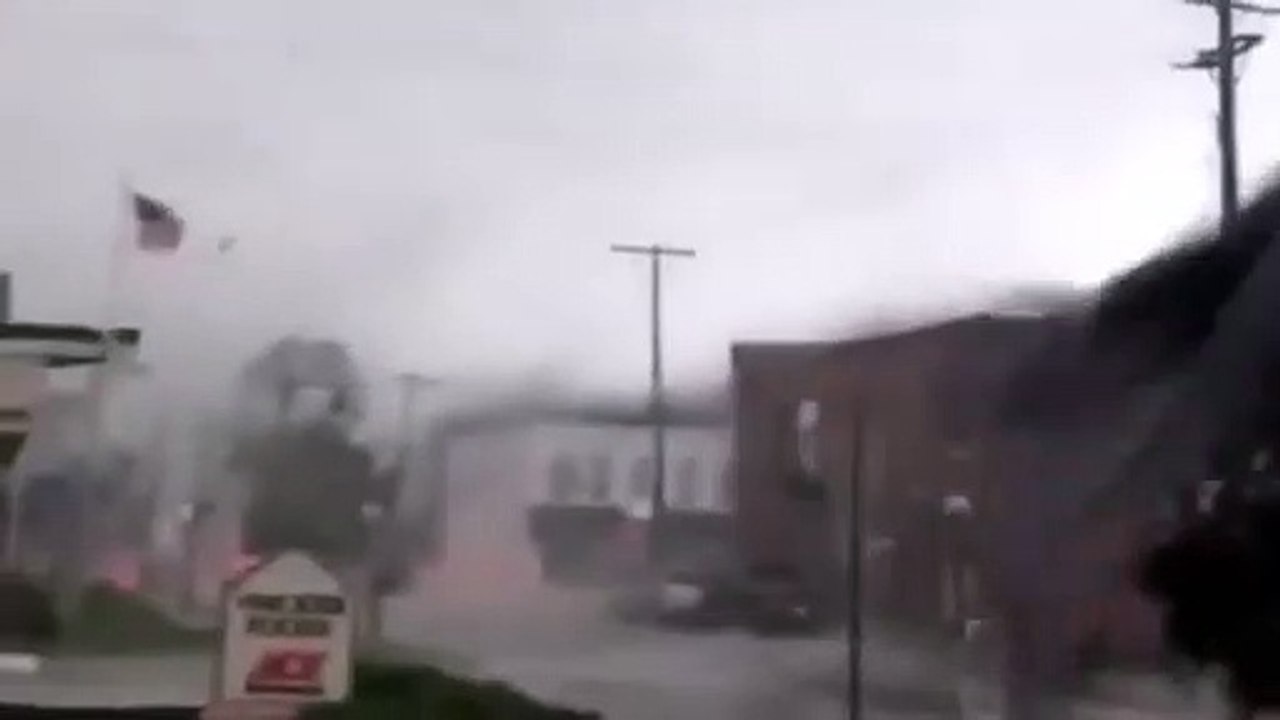 Tornado in Armada, Michigan
