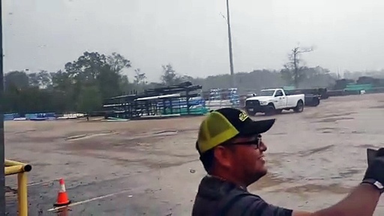 Tornado in Deweyville, Texas