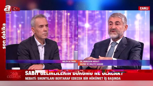 Bakan Nebati'den enflasyon mesajı: Bu sıkıntıyı bertaraf edecek hükümet var