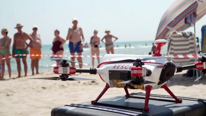 Drone Saves Teen From Drowning Off Spanish Beach