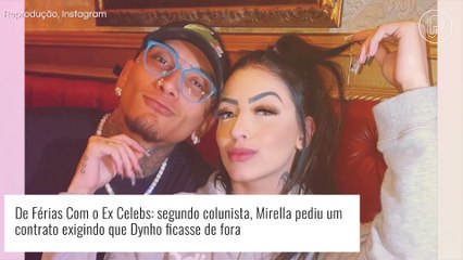 'De Férias Com o Ex Celebs': Mirella faz exigência e pede veto de Dynho no reality da MTV. Entenda!