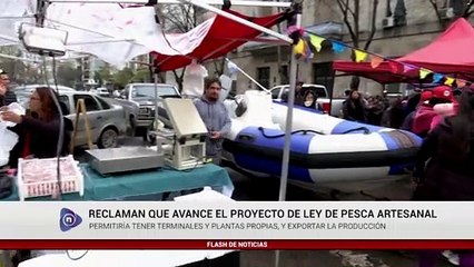 RECLAMAN QUE AVANCE EL PROYECTO DE LEY DE PESCA ARTESANAL