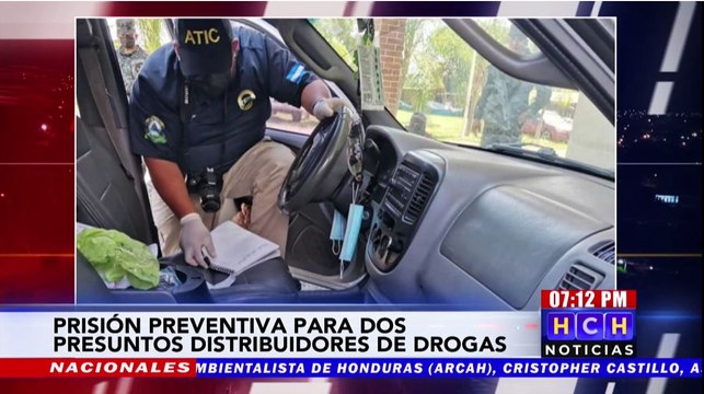 Dictan prisión preventiva a dos presuntos distribuidores de “moña” capturados en La Ceiba