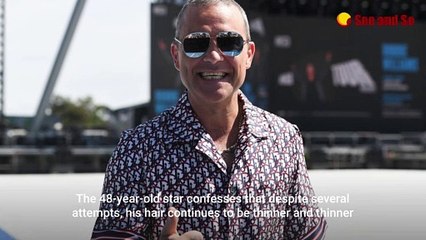 Robbie Williams opens up about his struggles with this hair condition