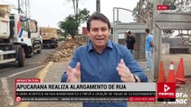 Alargamento de rua amplia mobilidade e estacionamento em Apucarana