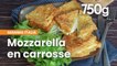 Recette de la mozzarella in carrozza (mozzarella en carrosse) Mamma Italia #7 - 750g
