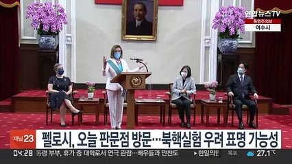 펠로시, 오늘 판문점 방문…북 핵실험 우려표명 가능성