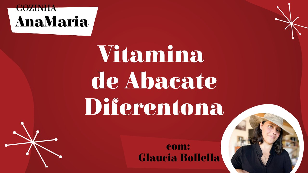 PREPARE UMA VITAMINA DE ABACATE ESPECIAL E DIFERENTONA!