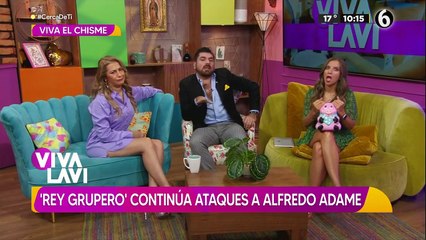 Rey Grupero' continúa ataque contra Alfredo Adame; coloca manta con burlas