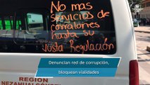Transportistas liberan carreteras del Edomex, tras dos horas y media de protestas