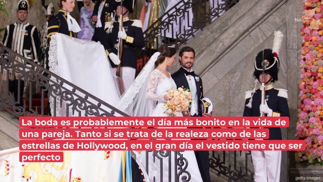 Los vestidos de novia de famosas más hermosos: mira las fotos