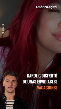 #KarolG puso a bailar a los africanos canciones colombianas durante sus vacaciones