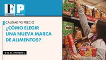 Calidad vs precio ¿Cómo elegir una nueva marca de alimentos?