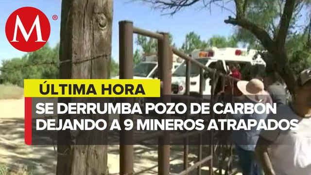 En Sabinas, reportan al menos 9 mineros atrapados tras inundación