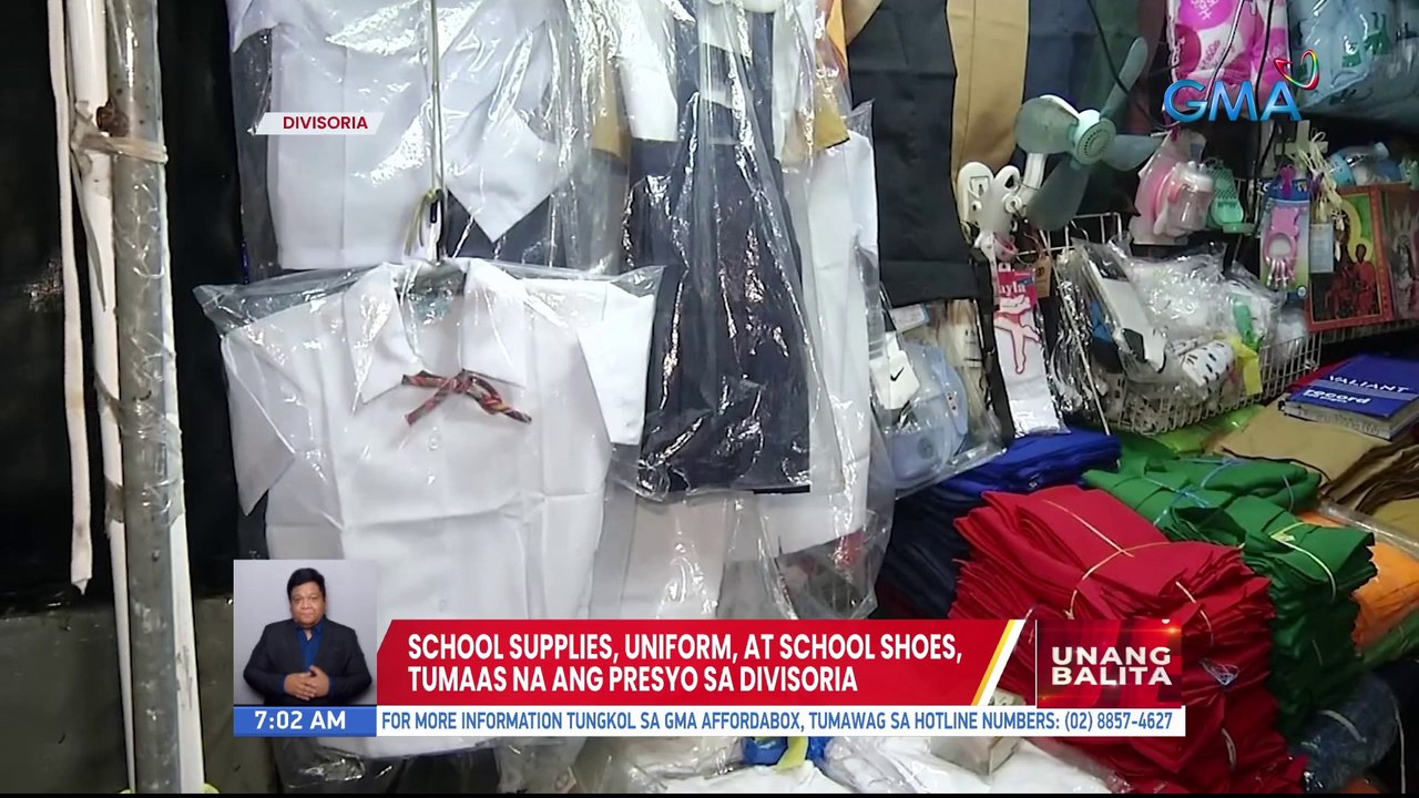 School supplies, uniform, at school shoes, tumaas na ang presyo sa Divisoria | UB