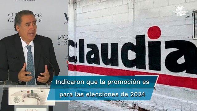 PAN presenta denuncia contra Sheinbaum por espectaculares