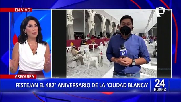 ¡Arequipa de fiesta!: Ciudadanos celebran el 482 aniversario de la ciudad blanca