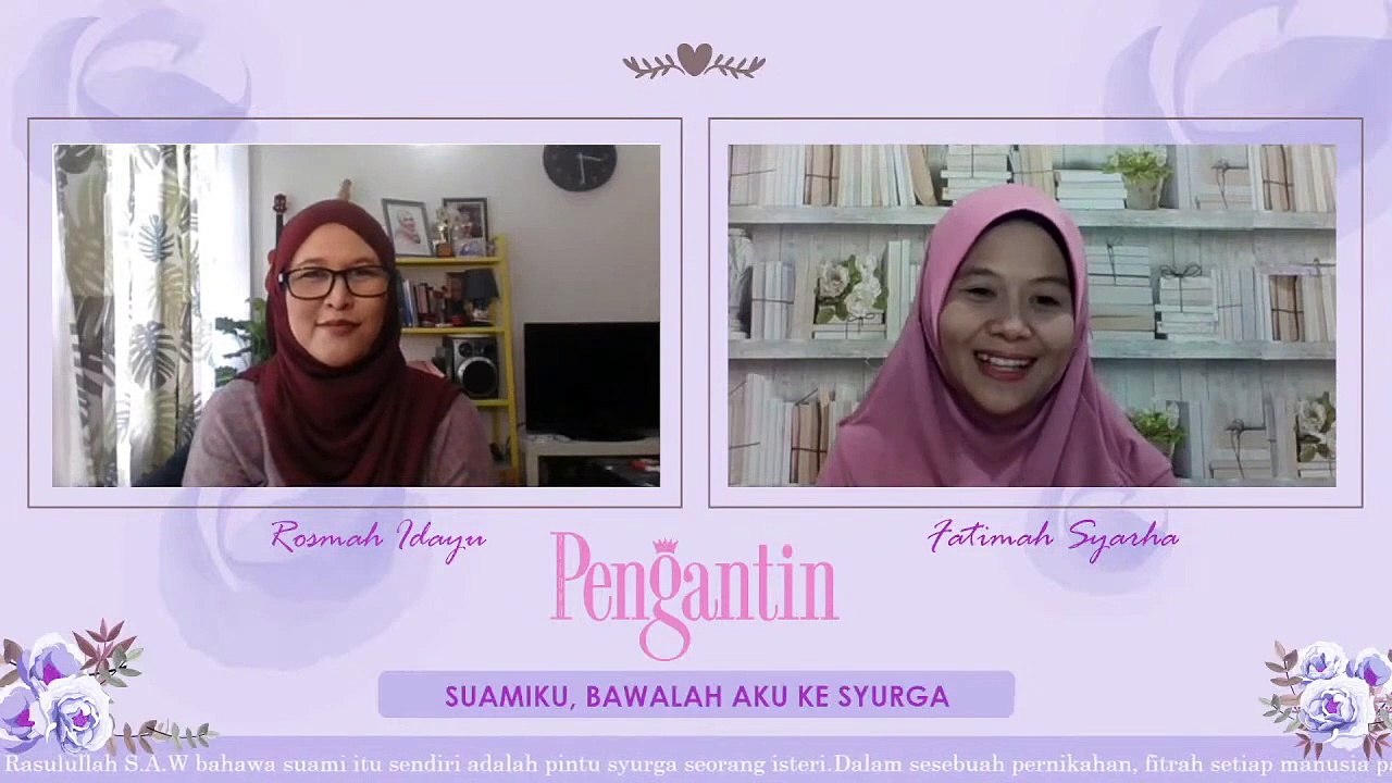 Suamiku, Bawalah Aku Ke Syurga Bersama Ustazah Fatimah