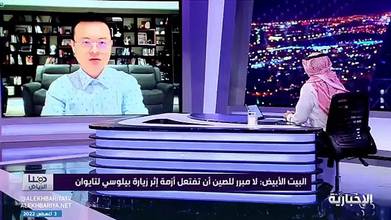 بالفيديو.. محلل صيني: زيارة بيلوسي لتايوان إهانة لكرامة بكين