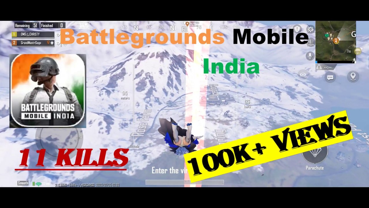 11 kills | BATTLEGROUNDS MOBILE INDIA | Watch Now