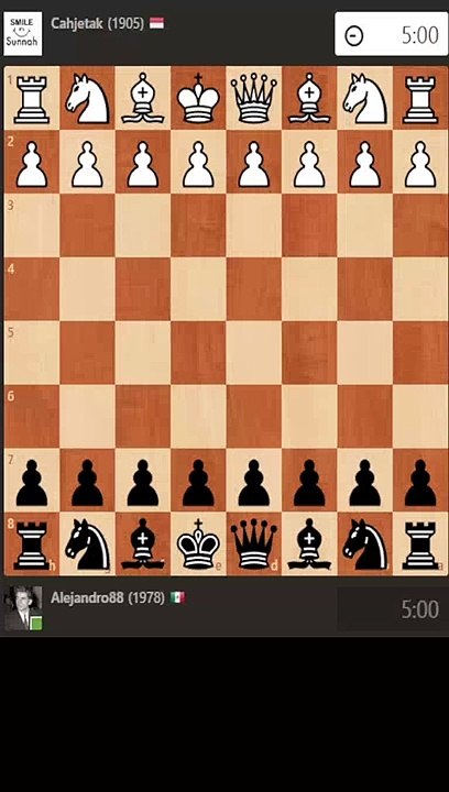 White blunders a Knight against the Chigorin defense