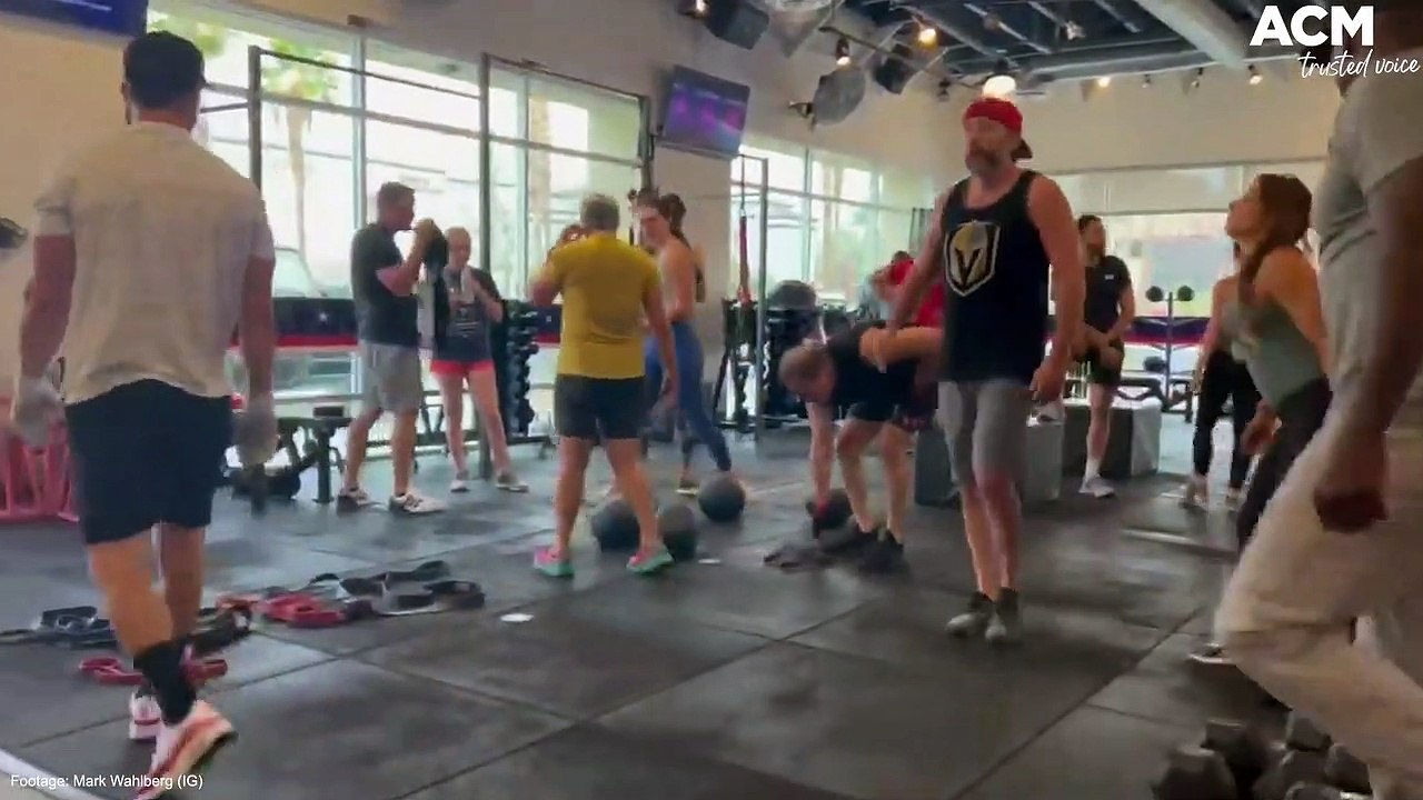 Mark Walhberg spruiks the F45 fitness program | August 4, 2022 | Newcastle Herald