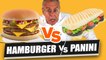 HAMBURGER VS PANINI : LE MATCH ! AND THE WINNER IS...