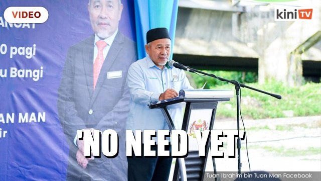 Tuan Ibrahim: There's no need to declare climate emergency yet