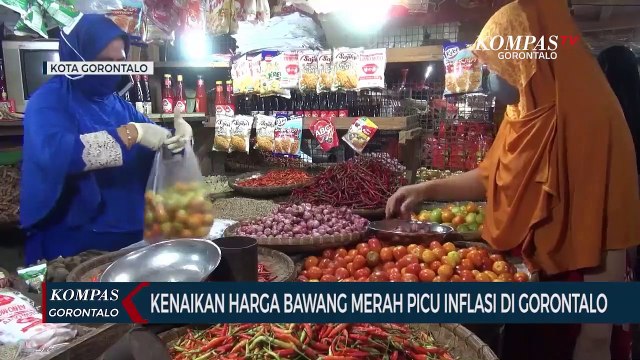 Kenaikan Harga Bawang Merah Picu Inflasi Di Gorontalo