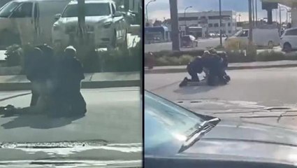 ABD polisi trafik denetimden kaçan gencin kafatasını ve leğen kemiğini kırdı