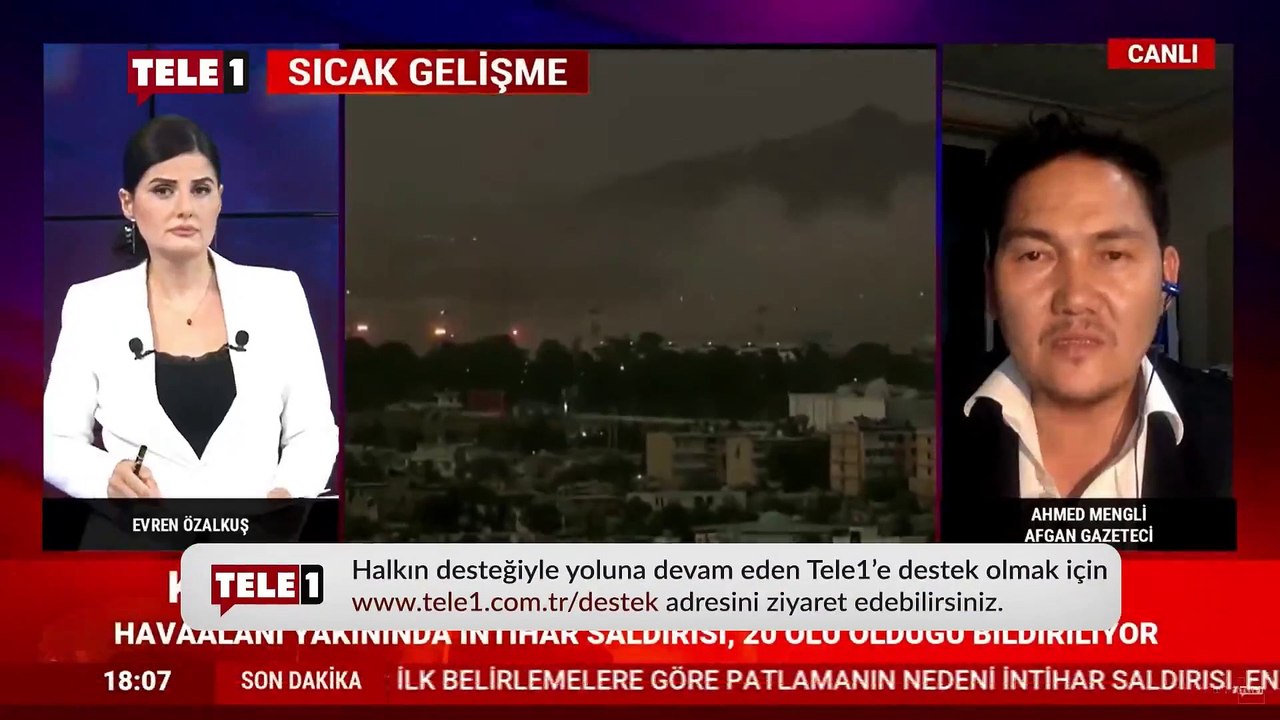 Afgan gazeteci Ahmed Mengli: Taliban sözcüsü Afgan vatandaşların ülkeden çıkmasına izin vermiyor