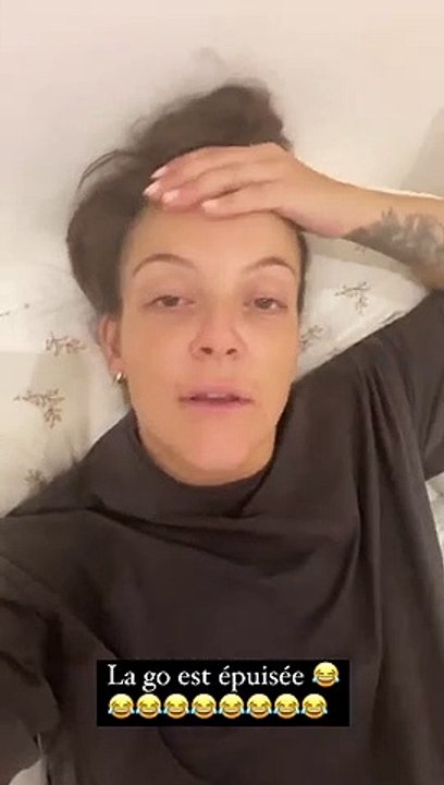 Camille Lellouche se confie souvent à ses abonnés sur sa grossesse. @ Instagram / Camille Lellouche