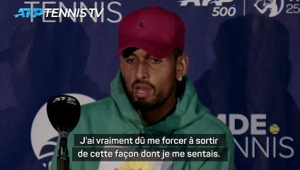 Washington - Kyrgios s'exprime sur sa santé mentale et comment il a remonté la pente
