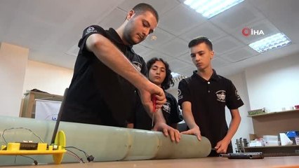 Liseli öğrencilerin tasarladıkları roket 'TEKNOFEST 2022' final turunda