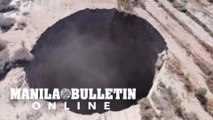 Huge sinkhole near copper mine in Chilean Atacama desert