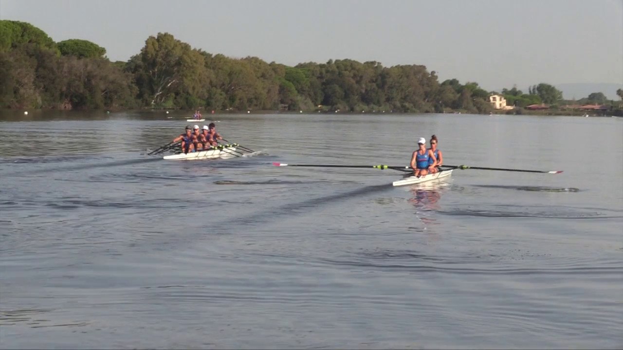 Canottaggio azzurro a Sabaudia per preparare gli Europei