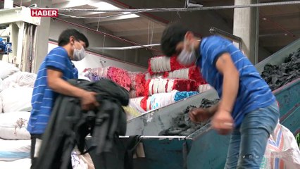 Türkiye geri dönüşümle iplik imalatında sayılı ülkelerden