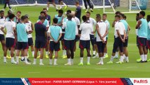 Replay : 15 minutes d'entraînement en live avant Clermont foot - Paris Saint-Germain