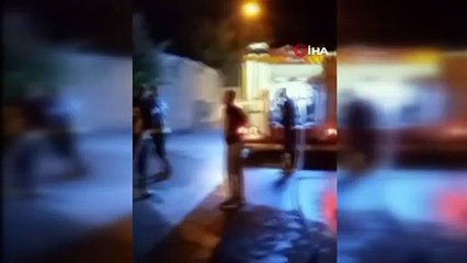 Van'da odunluk yangını